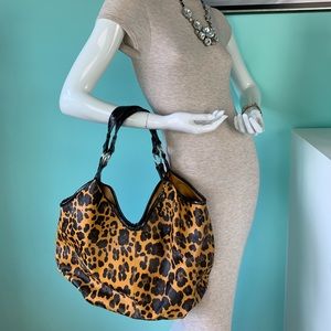 Leopard purse